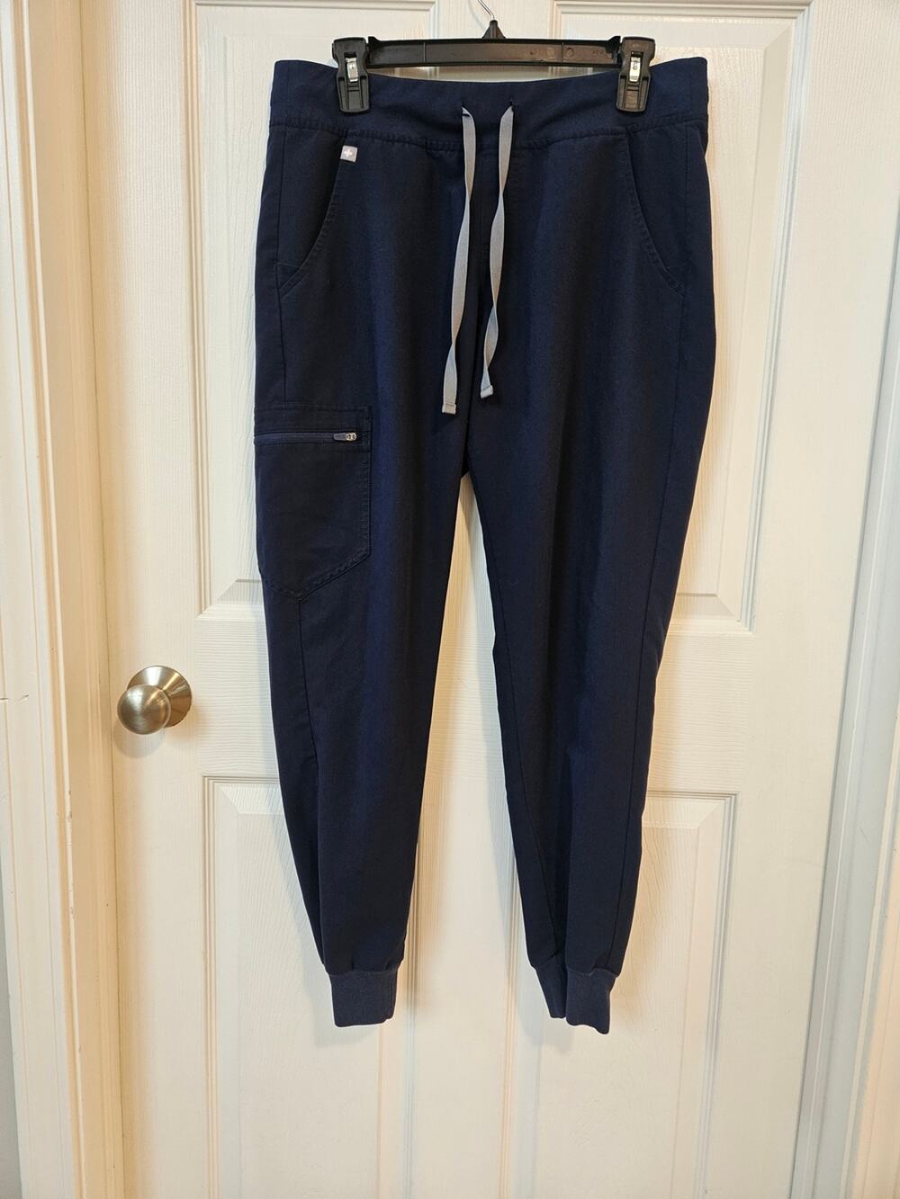 FIGS Zamora Jogger Scrub Pants Navy Blue Women’s Medium M 27–28” Inseam